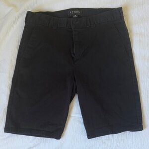 PacSun Boys Classic Black Flat Front Shorts